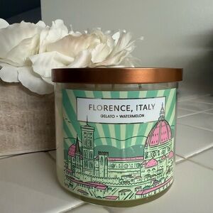 NWT Ulta Beauty Florence, Italy Gelato & Watermelon 3 Wick Candle